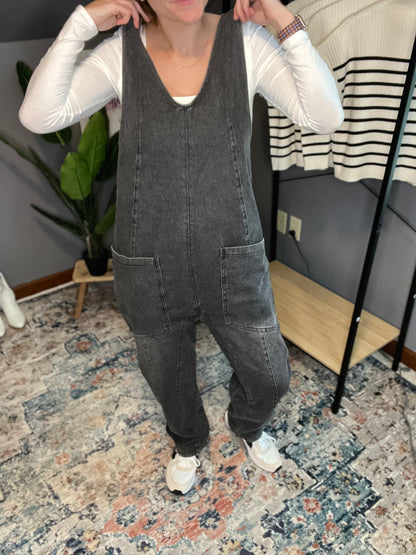 Falling for Denim Overalls