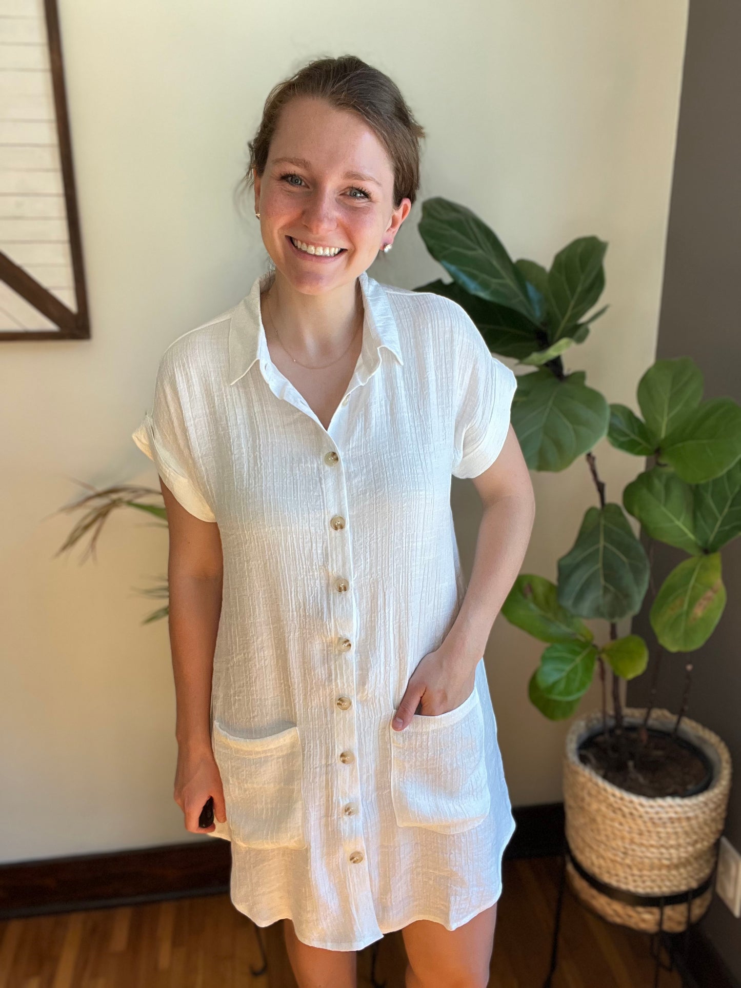 Summer White Dress