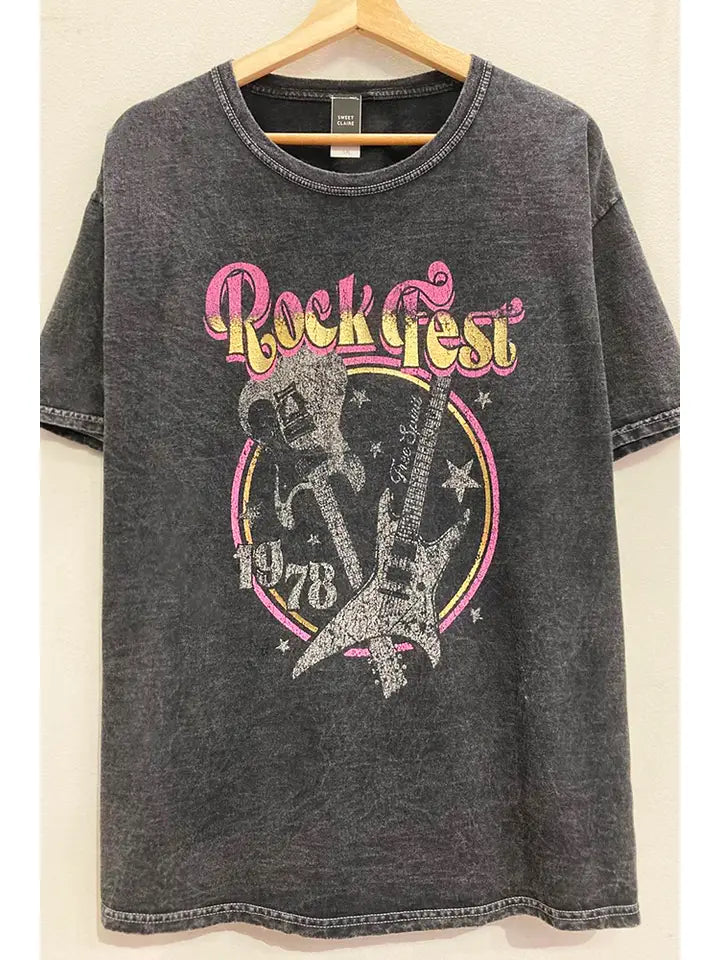 Rock Fest Oversized Tee